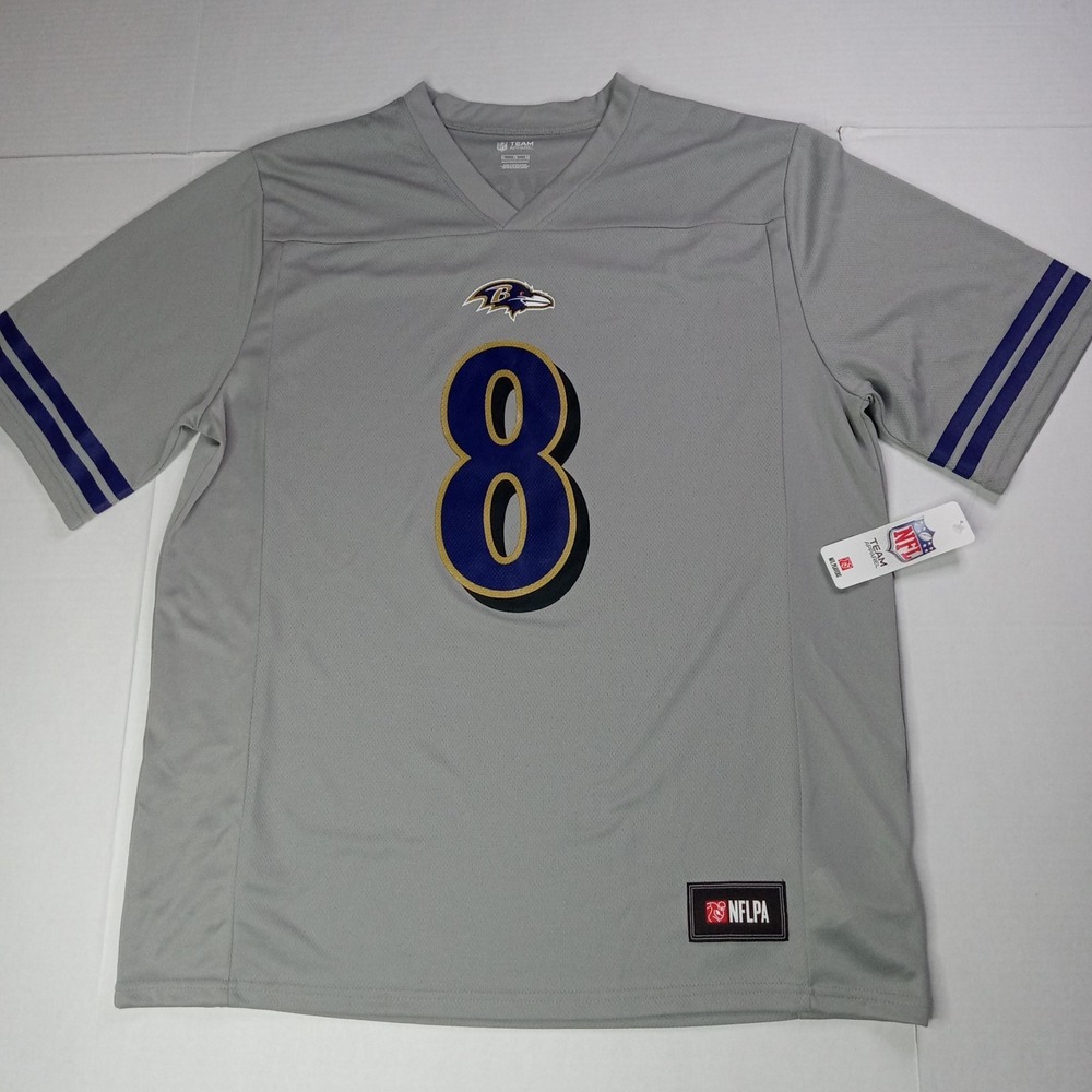 Lamar Jackson Football Jersey NFL Team Apparel Baltimore Ravens‎ Men's Size XL